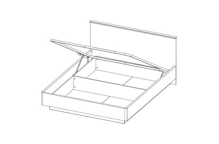 Кровать 160М JAGGER  