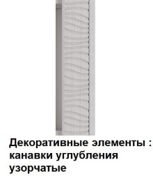 Угловое окончание Гамма 20 (серия 4)