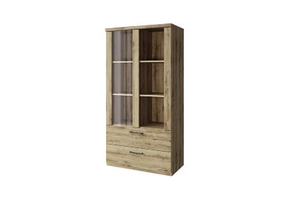  Шкаф с витриной 1V2S3N DOORSET 