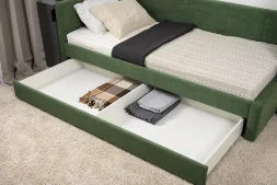 Кровать 90 Марвэл MOSS, велюр