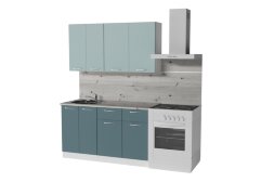 Кухонный гарнитур Асая медиум, 140 см 