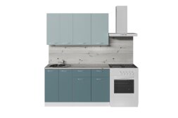 Кухонный гарнитур Асая медиум, 140 см 